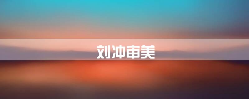 刘冲审美
